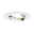 Recessed luminaire Nova Plus Swivelling IP65 round 93mm 30° GU5,3 / GU10 max. 35W 230/12V dimmable Matt white/Chrome Round recessed LED spotlight with white frame and adjustable chrome reflector for home lighting
