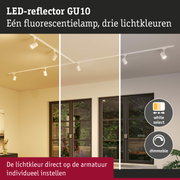 Dimbare witte LED-reflector GU10 met instelbare lichtkleur voor persoonlijke kamerverlichting