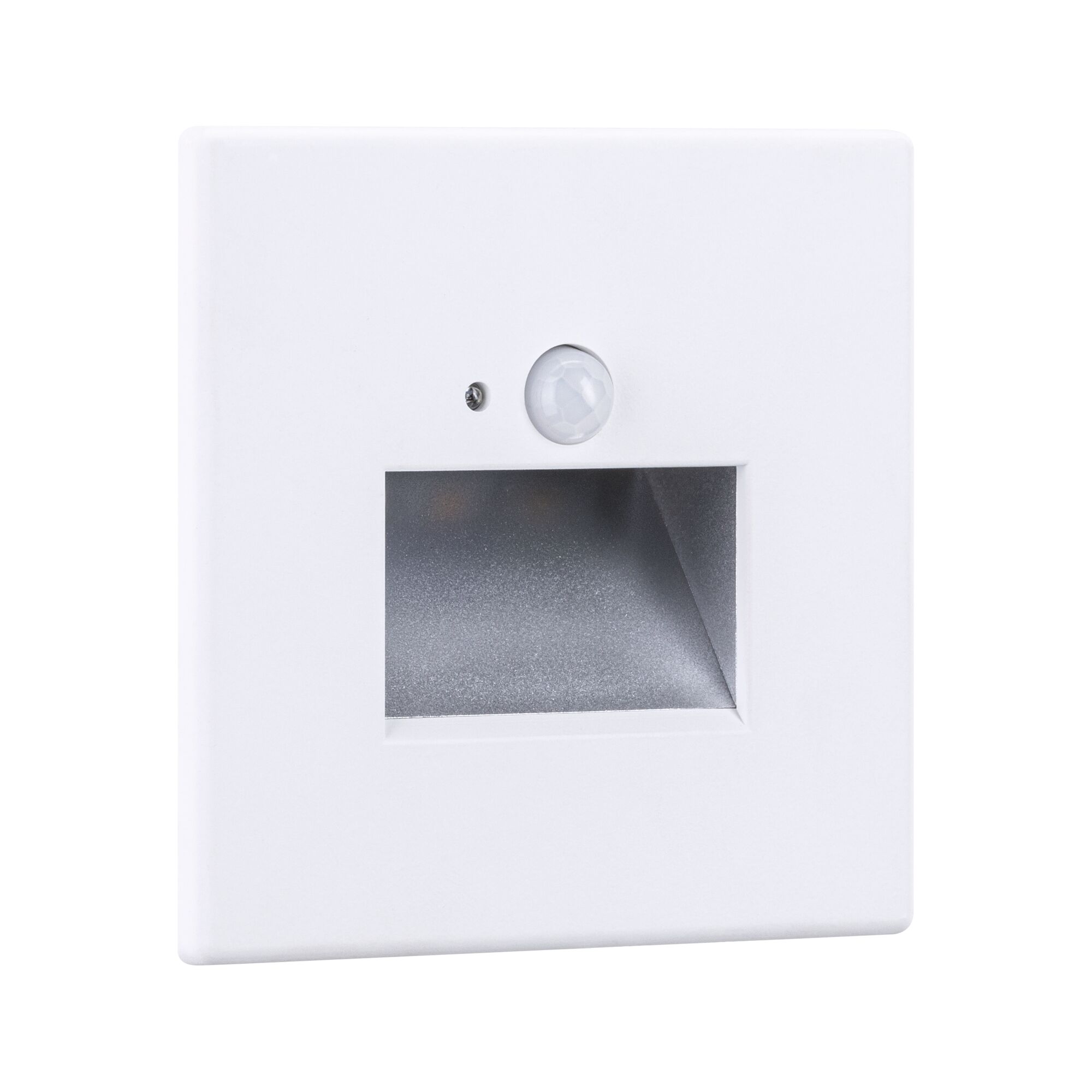 Applique murale LED blanche encastrée avec détecteur de mouvement et réflecteur en aluminium pour éclairage économique
