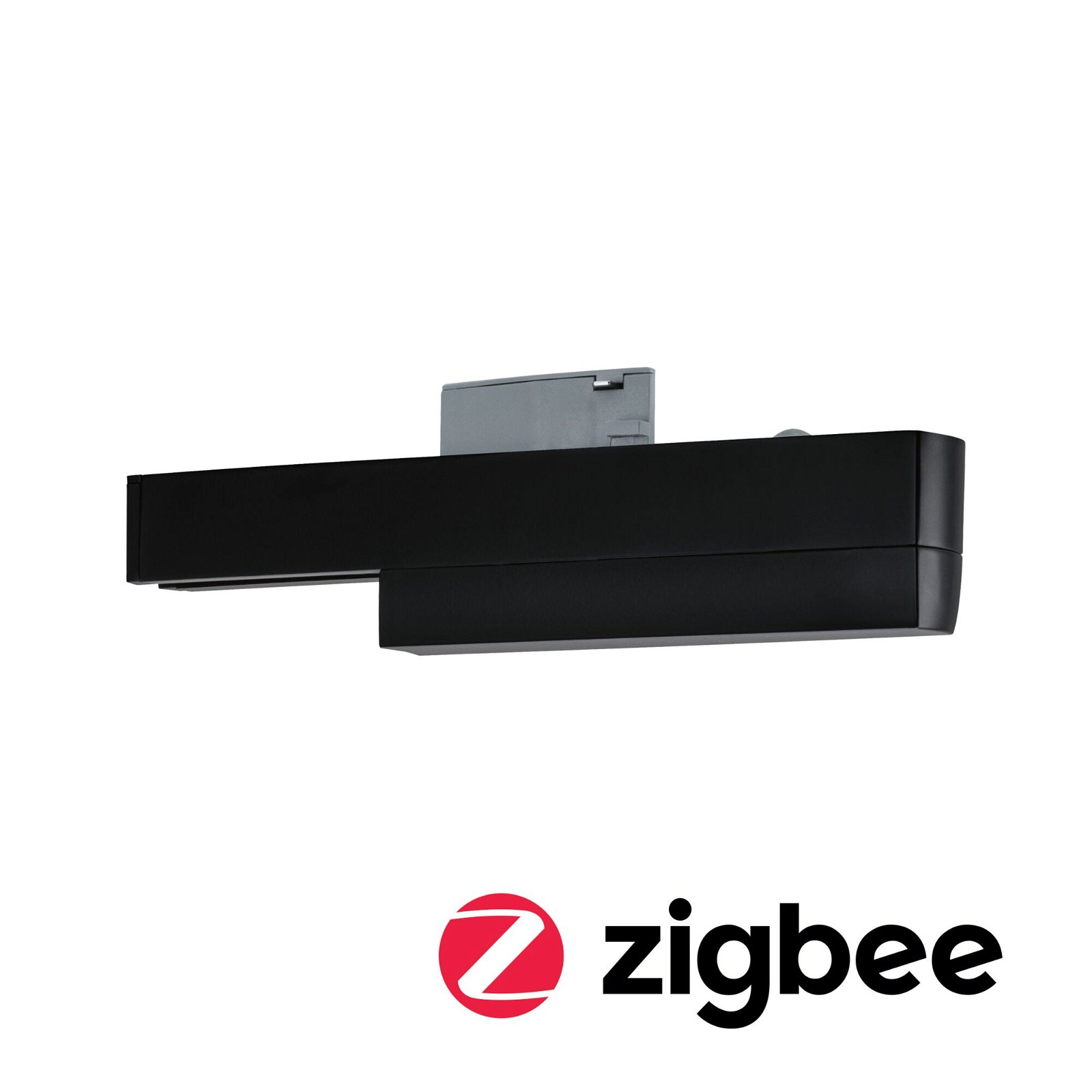 URail Adaptateur de rail Smart Home Zigbee 3.0 On/Off/Dimm 166x20mm Noir mat