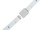 Witte LED-strip met connector voor eenvoudige installatie en flexibele verlichtingsoplossing