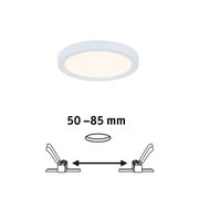 Rond wit LED-paneel met uitsnede 50-85 mm, energiezuinige plafondlamp voor woonruimtes