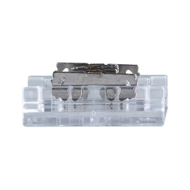 Petit composant transparent en plastique et métal pour connexions électriques d'éclairage