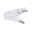 URail Connector Hinge 159x36mm max. 1000W White White plastic connector for track lighting with metal contacts for flexible lighting setups