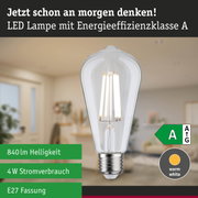 Efficient-Line Filament 230V LED Kolben ST64 E27 840lm 4W 4000K Klar