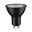 230 V Standard LED Reflector GU10 750lm 8W 2700K dimmable Black matt Black GU10 LED bulb with clear glass, energy-saving lighting ideal for home use