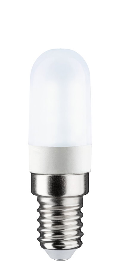 Kleine LED-lamp met mat wit kunststof en metalen schroefdraad voor energiezuinige verlichting