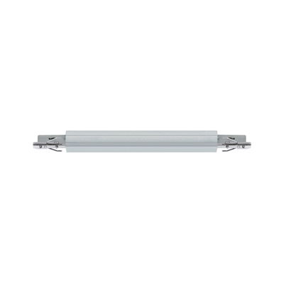 Slanke zilveren aluminium LED-lamp met metalen beugels voor moderne binnenverlichting