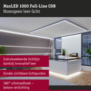 Modern kantoor met MaxLED 1000 Full-Line COB wit LED-plafondlicht voor gelijkmatige verlichting