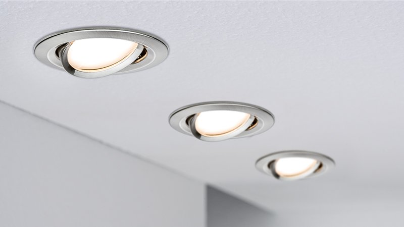 LED Einbau Panel Decken Strahler Leuche DIMMBAR Arbeits Zimmer Spot Lampe weiß 