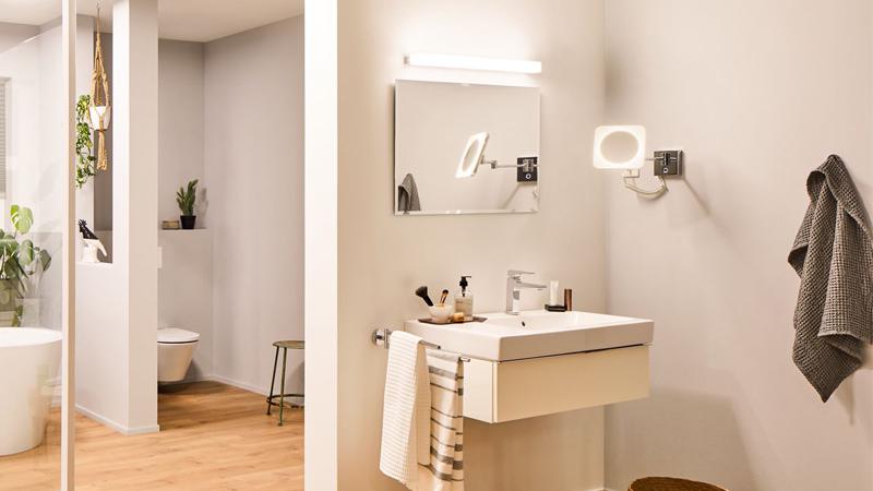 Paulmann Spiegelleuchten fürs Bad und die Garderobe Leuchten für die optimale Ausleuchtung des Spiegels