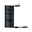 Plug & Shine Cables 10m 5 outputs IP68 Black Black extension cable with connectors made of durable material for flexible power connection