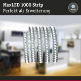MaxLED 1000 Strip LED-Lichtband in Tageslichtweiß als Erweiterung für Wohnraumbeleuchtung