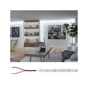 LED strip with white SMD chips and wires for flexible lighting and light design solutions