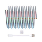 Bandes LED colorées avec connecteurs blancs flexibles pour applications d'éclairage variées