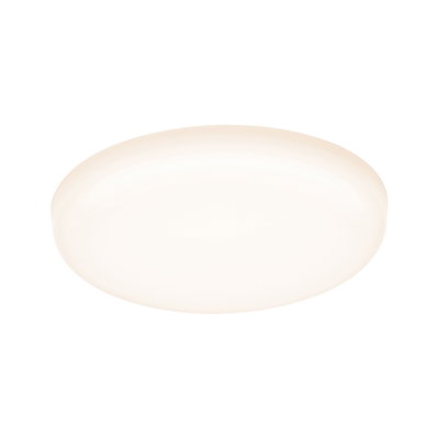 Plafonnier LED rond blanc avec diffuseur opale pour un éclairage économique de la pièce