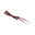 Recessed Luminaires Accessories Extension cord for constant current 1m Red and black connection cable with white connectors for LED lighting systems