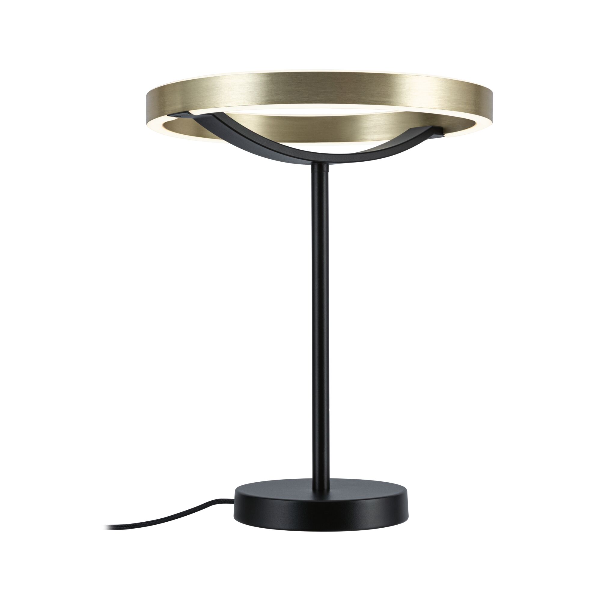 LED Tischleuchte 3-Step-Dim Melira 2700K 580lm 10W Schwarz matt/Gold LED Tischleuchte 3-Step-Dim Melira 2700K 580lm 10W Schwarz matt/Gold