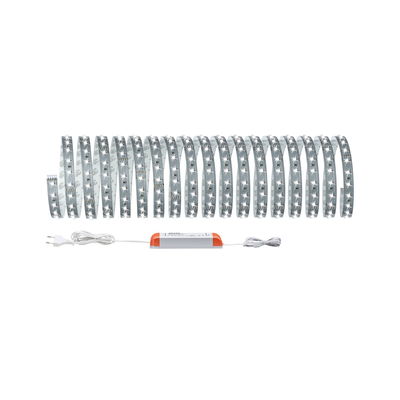 Bande LED flexible avec alimentation blanche et orange, solution d'éclairage économique
