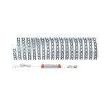 Flexibele LED-strip met wit-oranje voeding, energiezuinige verlichtingsoplossing