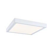 Quadratische weiße LED-Deckenleuchte mit mattem Diffusor für modernes Raumlicht