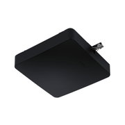 Zwart vierkant metalen LED-plafondpaneel met geïntegreerde clip voor moderne verlichting