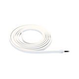 Bande LED flexible blanche avec câble pour éclairage d’intérieur moderne et décoration.