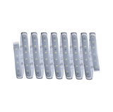 Flexibele LED-strip met witte LEDs en zelfklevende achterkant voor veelzijdige verlichting.