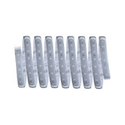 Bande LED flexible avec LEDs blanches et dos adhésif pour un éclairage polyvalent.