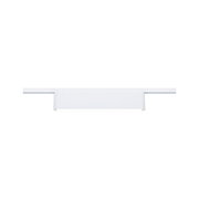 White metal LED track with modern design for flexible lighting solutions