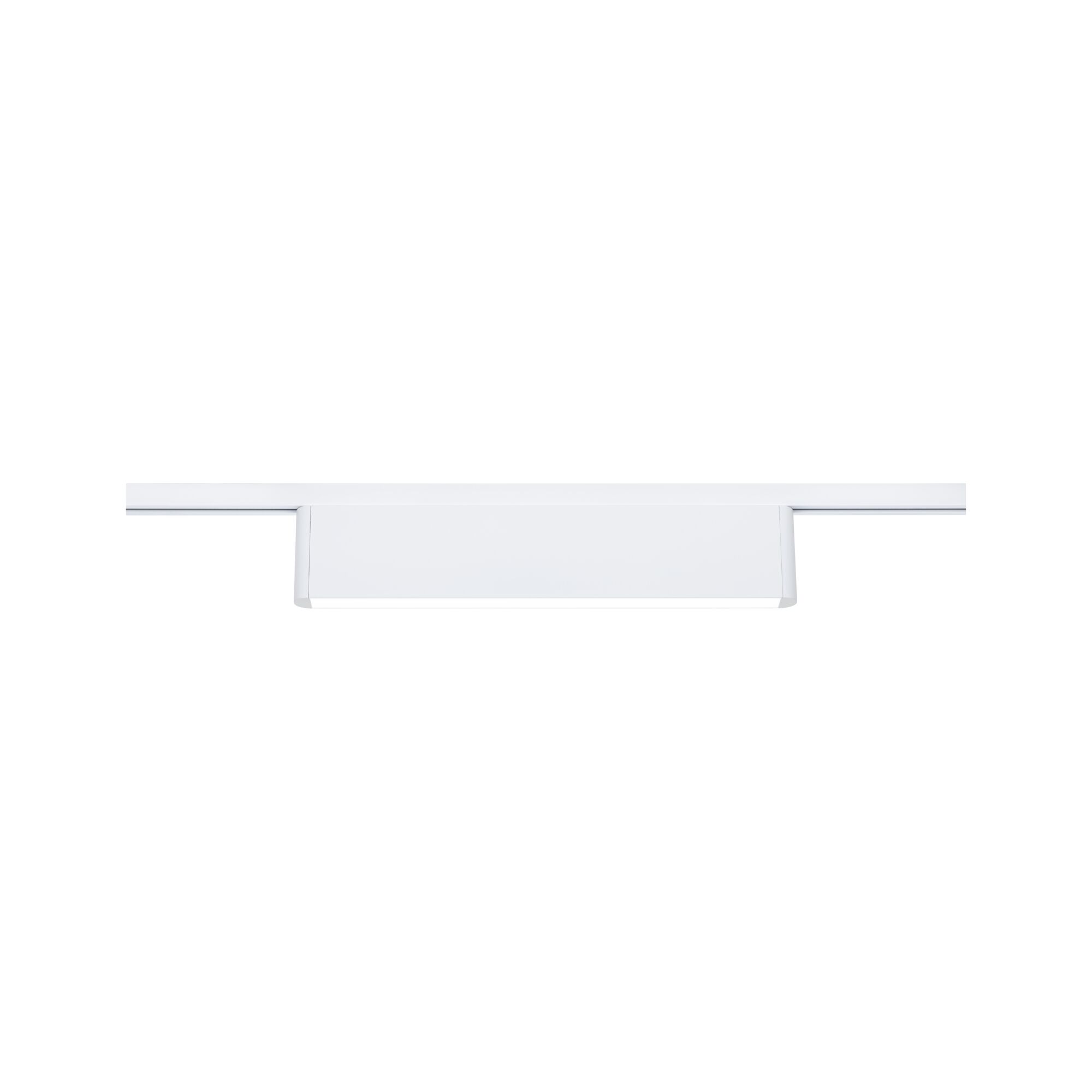 White metal LED track with modern design for flexible lighting solutions