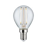 Kleine LED-Glühbirne mit transparentem Glas und E14-Fassung für energiesparende Beleuchtung