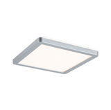 Quadratische LED-Deckenleuchte mit silbernem Aluminiumrahmen für modernes Raumlicht