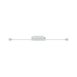 White LED connector with cables for flexible indoor lighting installations