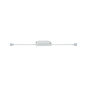 White LED connector with cables for flexible indoor lighting installations