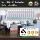 MaxLED 250 Basis-Set mit RGBW LED-Streifen und Netzteil, steuerbar via Alexa und Google Assistant