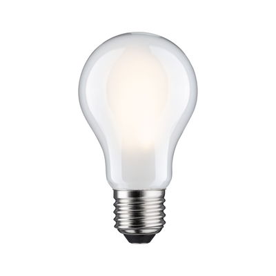 Classic white LED light bulb with E27 base for energy-efficient lighting solutions