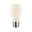 230 V Filament LED Pear E27 470lm 5,1W 2700K dimmable Matt Round LED bulb with matte white finish and E27 base for energy-efficient lighting solutions