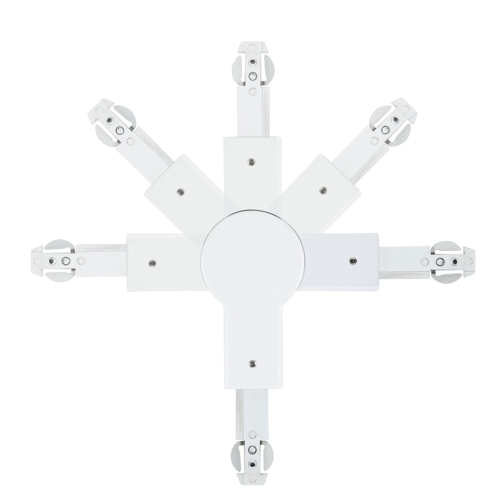 URail Connector Hinge 159x36mm max. 1000W Signal white