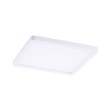 Vierkante witte LED-plafondlamp van kunststof voor moderne en energiezuinige verlichting.
