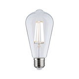 Klassisk LED-pære med klart glas og E27-fatning til energieffektiv belysning