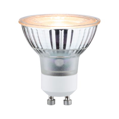 Halogeen reflector lamp met GU10-fitting van helder glas voor gerichte verlichting