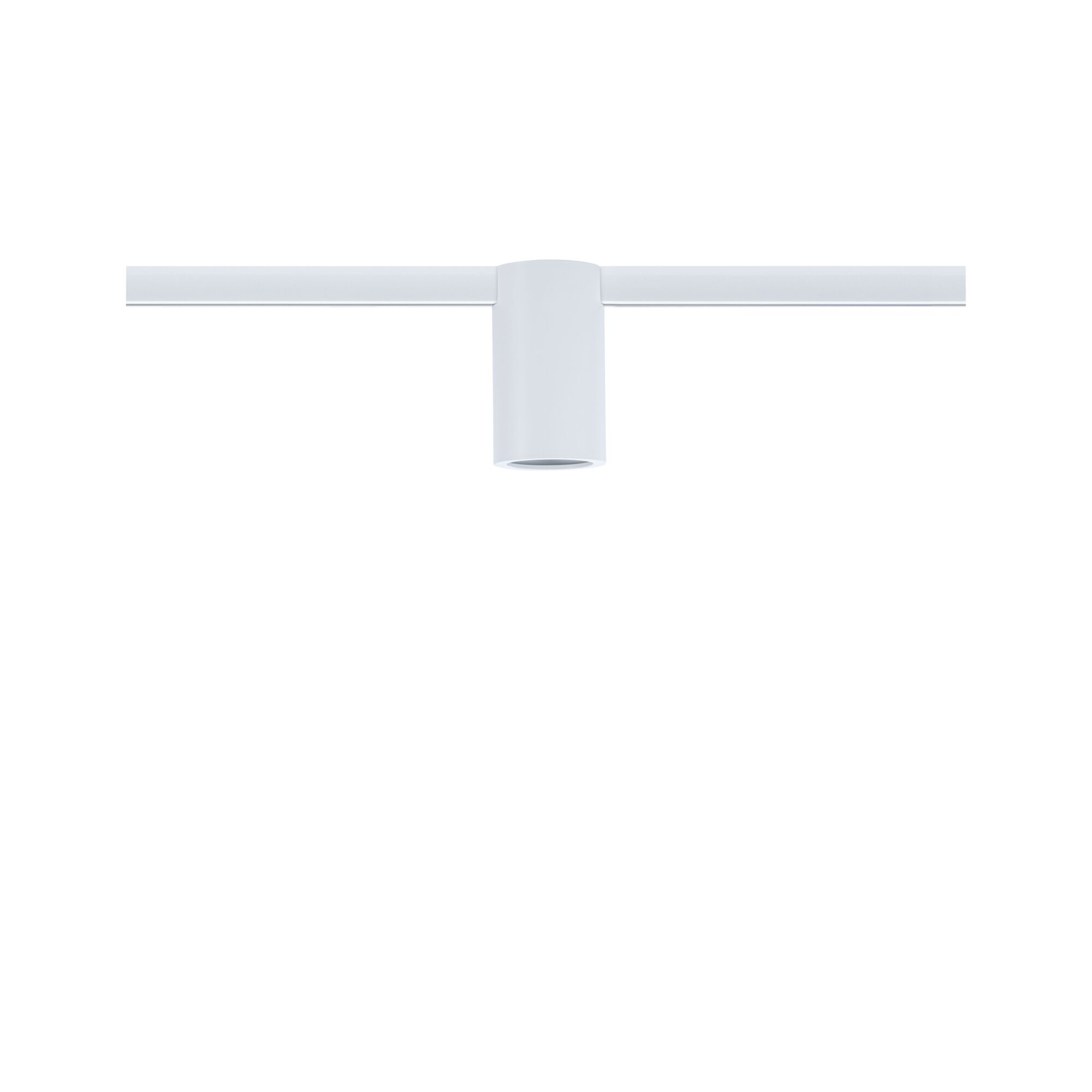 Moderner weißer LED-Strahler aus Metall für Schienensysteme, energiesparende Innenbeleuchtung