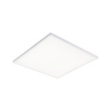 Square white LED ceiling light with energy-saving technology for modern interior lighting