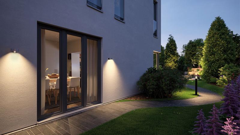 Außenwandleuchten tragen zur Sicherheit bei. Außenwandeuchten von Paulmann