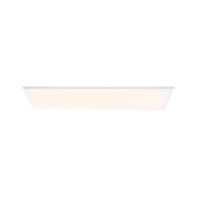Panneau LED rectangulaire plat blanc avec lumière blanc chaud pour éclairage intérieur moderne