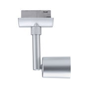 Silver metal LED track spotlight for flexible indoor lighting solutions