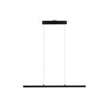 Sort metal LED-pendel med slankt design til moderne indendørsbelysning