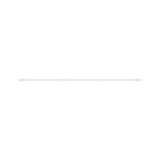 Long white LED tube with two pins at each end for energy-efficient lighting