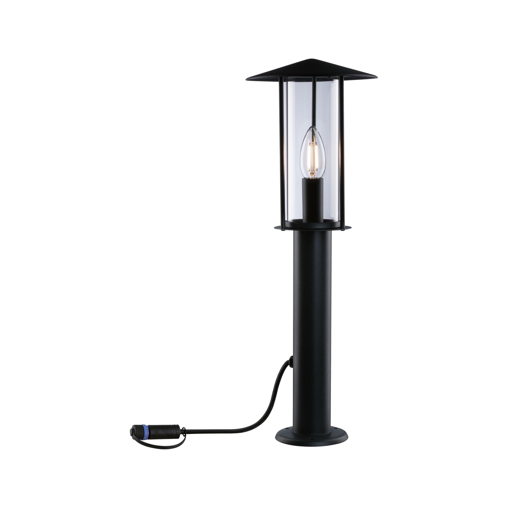 Plug & Shine LED Pollerleuchte Classic Einzelleuchte IP44 3000K 2W Anthrazit Plug & Shine LED Pollerleuchte Classic Einzelleuchte IP44 3000K 2W Anthrazit